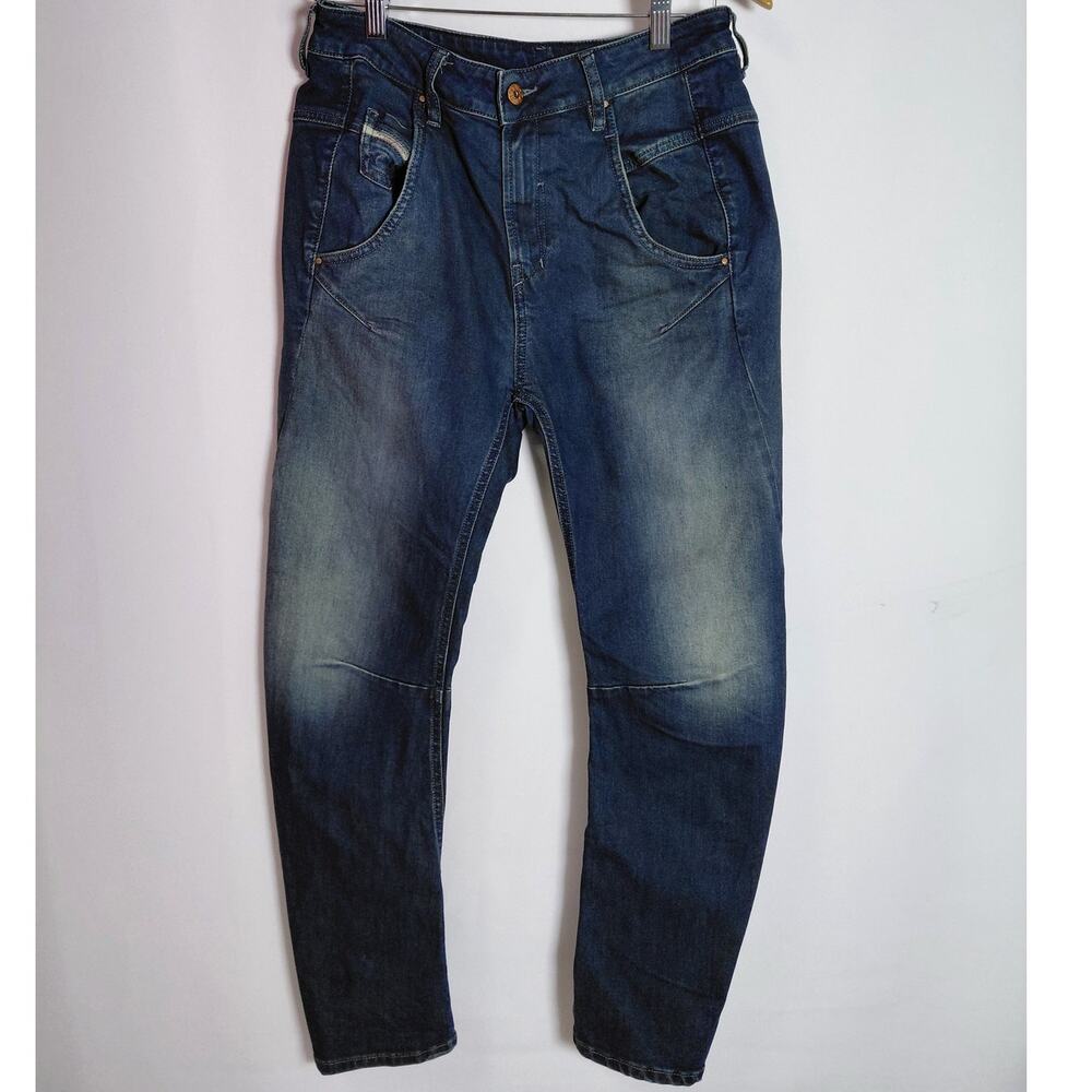 Diesel Industry Fayza Diesel Jeans Blue Solid Denim Women Size 24